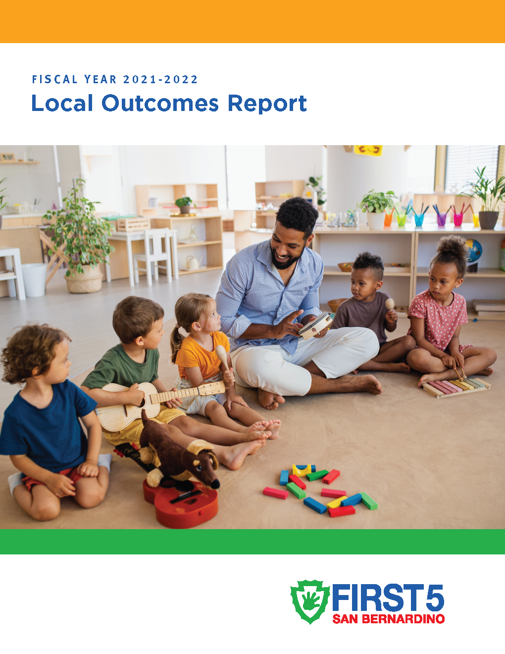 First-5-San-Bernardino-Local-Outcomes-Report-2023-FINAL cover
