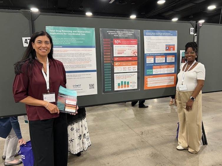 Lorena Roque and Dr. Gabrielle Walker